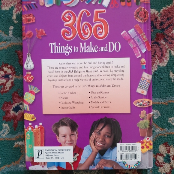 365 Things To Make and Do Book for Kids - Picture 8 of 11